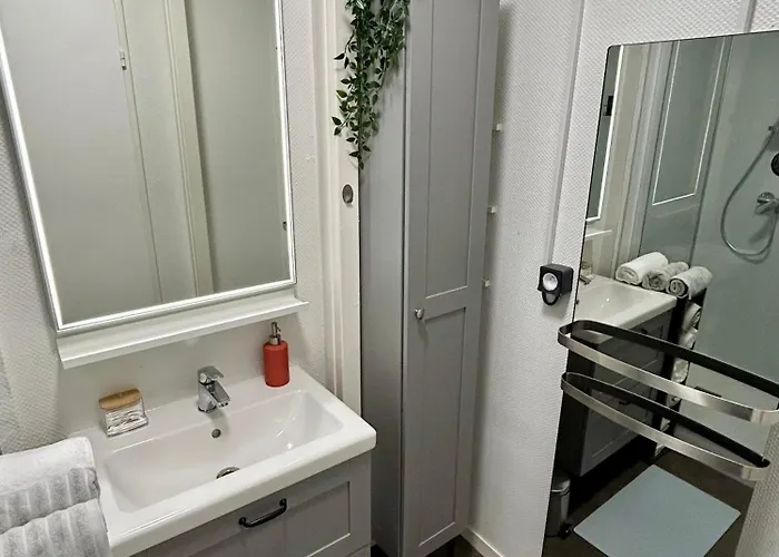 公寓 Cocon Cosy Verdoyant - Private Parking 凯恩